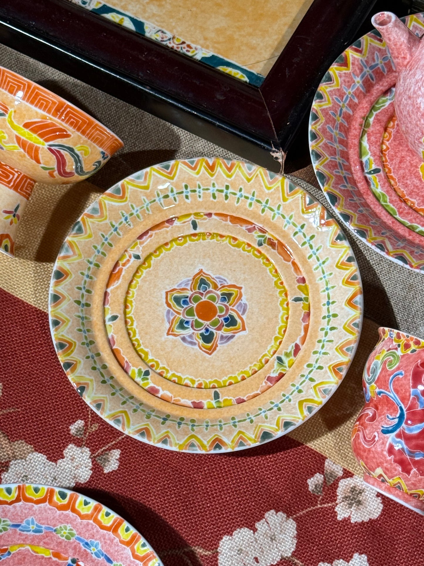 Dunhuang Reverie – Ceramic Plate Series