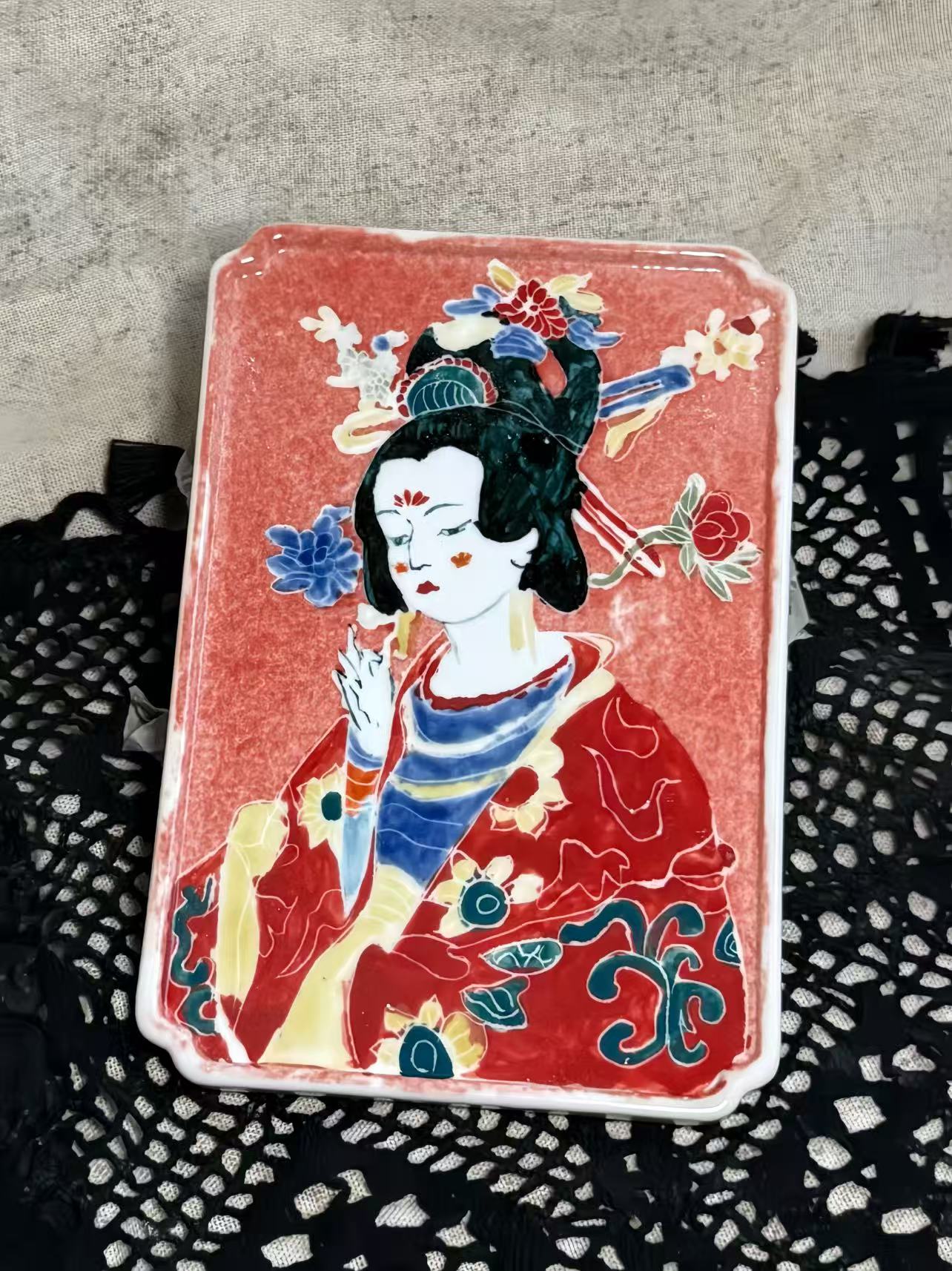 Tang Dynasty Beauty Plate