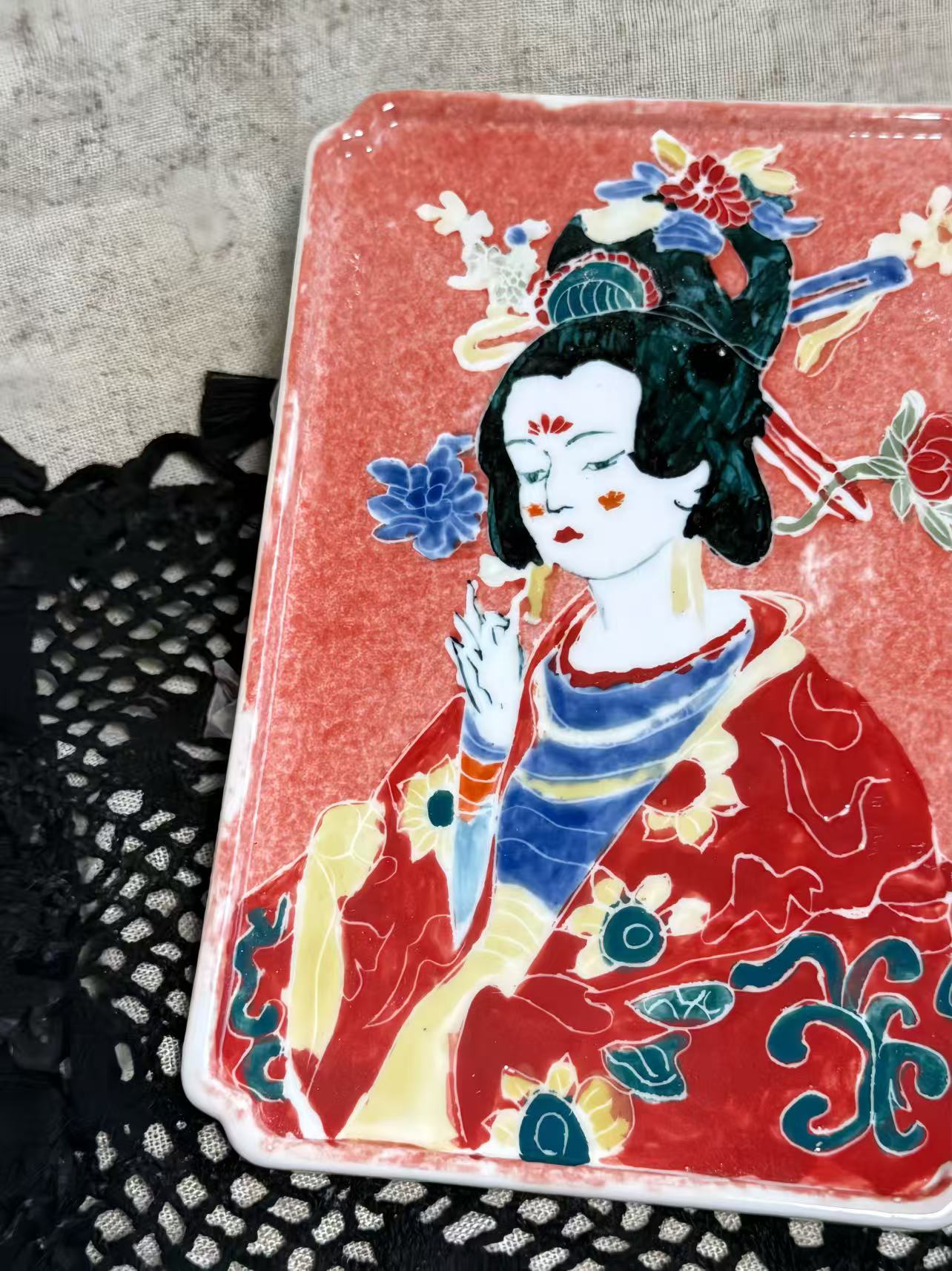 Tang Dynasty Beauty Plate