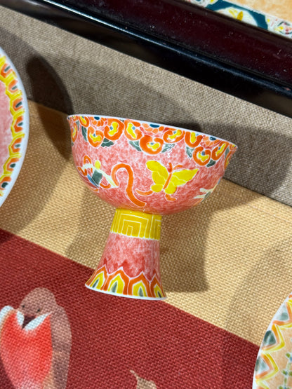 Tall Footed Cup Series