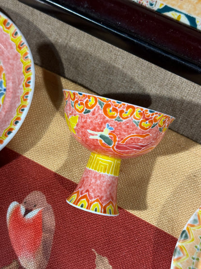 Tall Footed Cup Series