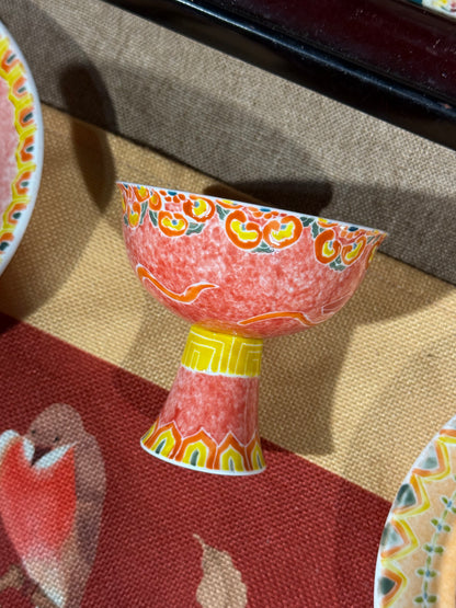 Tall Footed Cup Series