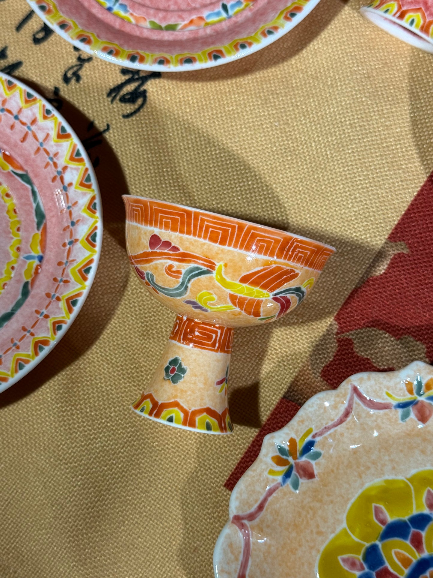 Tall Footed Cup Series