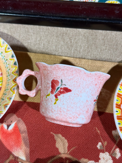 Nine-Colored Deer – Blossom Handle Mug
