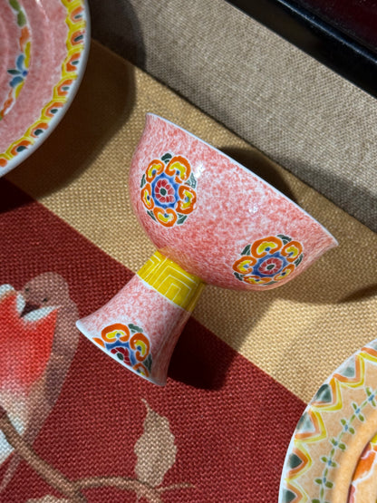 Tall Footed Cup Series