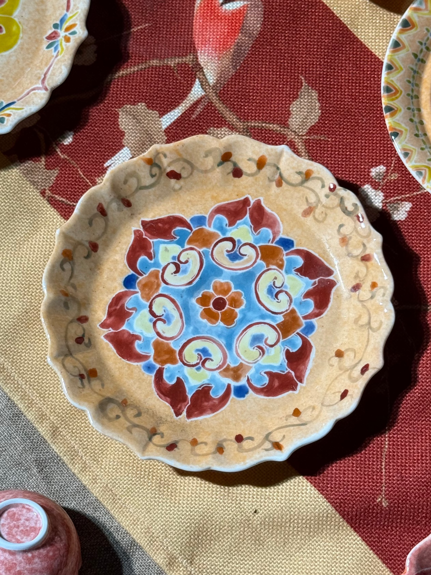 Dunhuang Reverie – Ceramic Plate Series