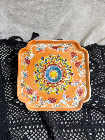 Dunhuang Mandala Square Tray