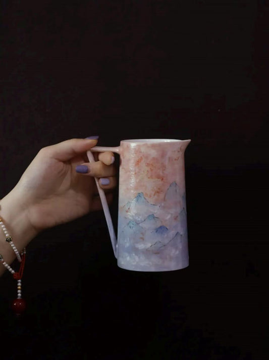 Hand-Painted Sharing Jug – Thousand-Mile Landscape