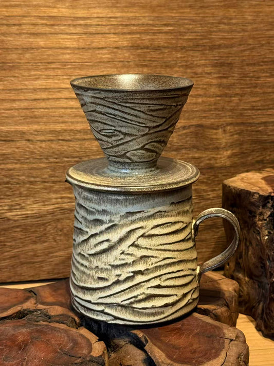 Driftwood Coffee Set