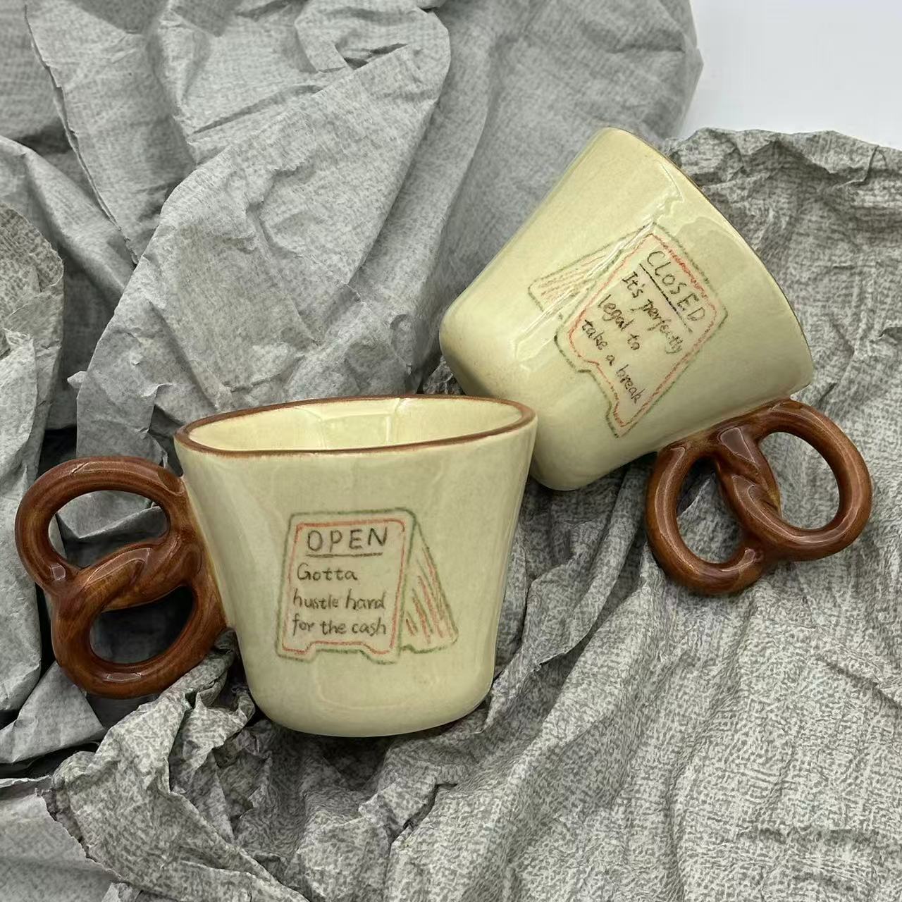 Pretzel Mood Mode Cup