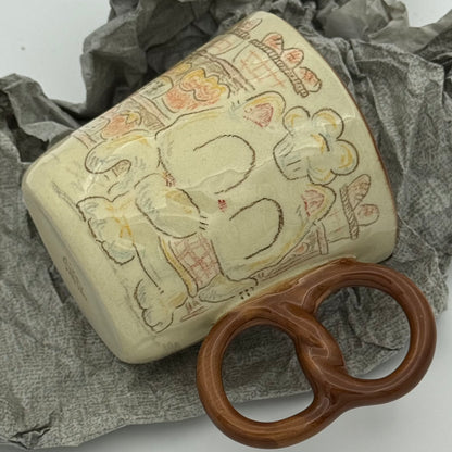 Bakery Buddies – Pretzel Handle Mug