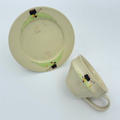 Fishing with Meow – Cup & Plate Set