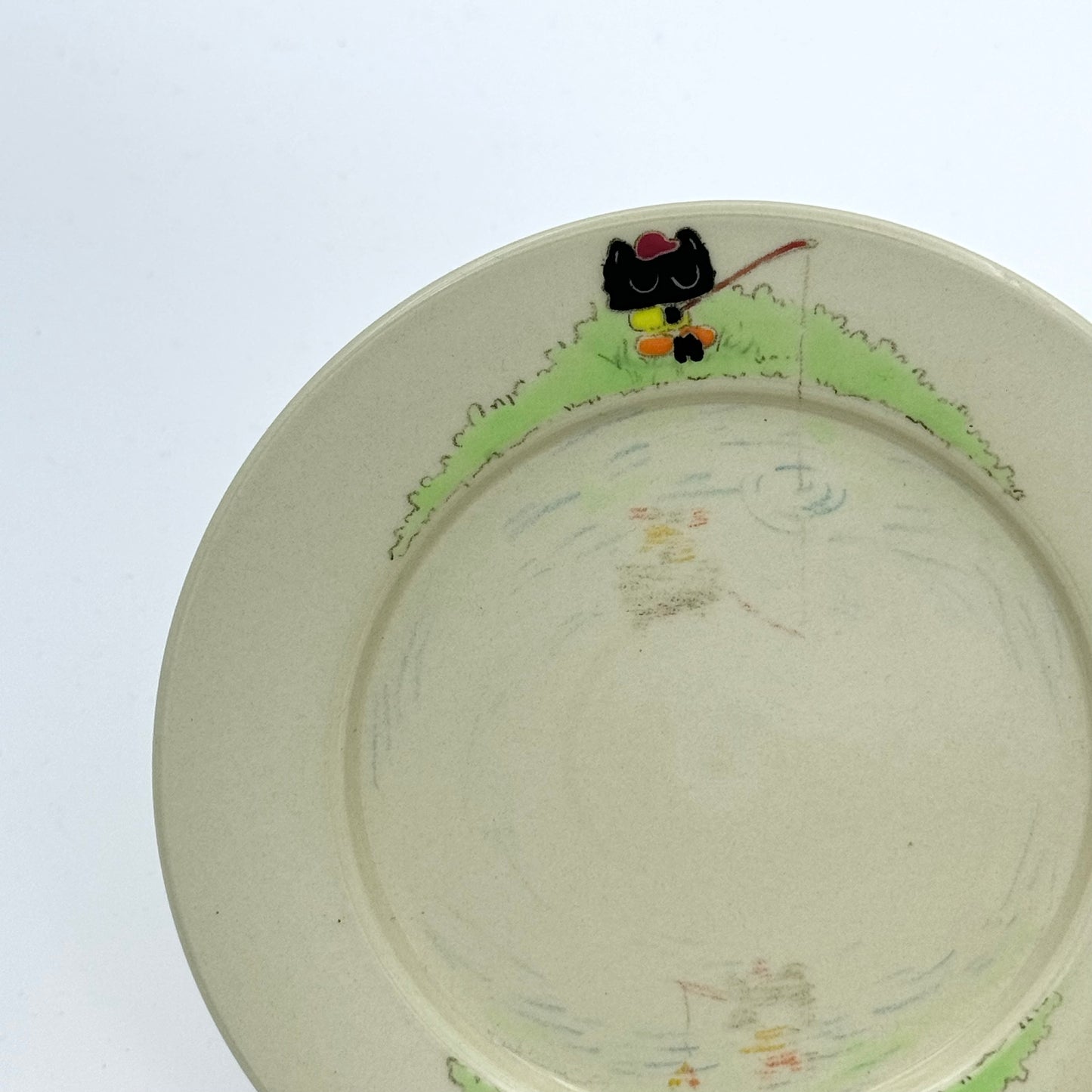 Fishing with Meow – Cup & Plate Set