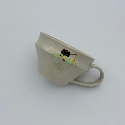 Fishing with Meow – Cup & Plate Set