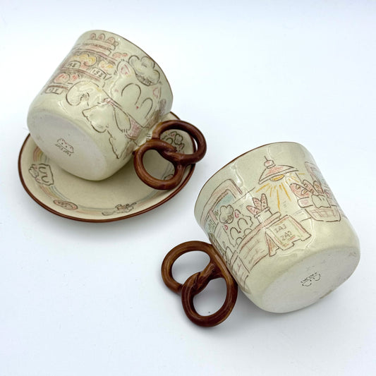 Bakery Buddies – Pretzel Handle Mug