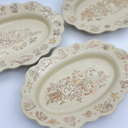 Whiskerland Plate