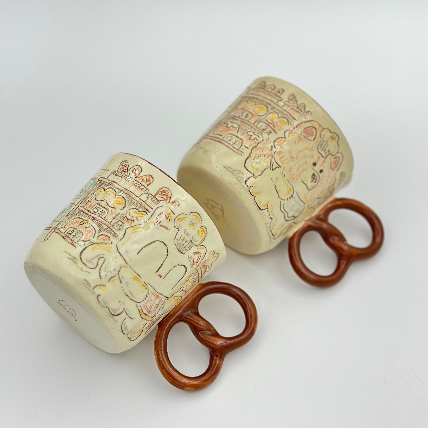 Bakery Buddies – Pretzel Handle Mug