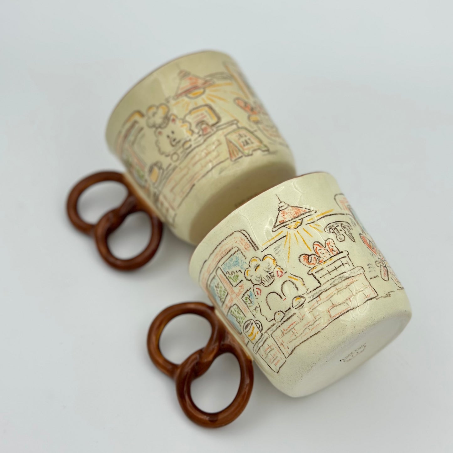 Bakery Buddies – Pretzel Handle Mug